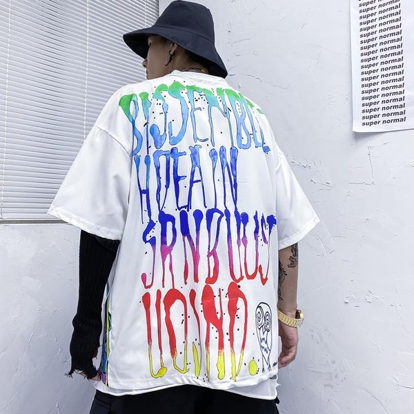 men's t-shirts 2021 summer cotton t-shirt mens skateboard hip hop t shirt style short sleeves o neck streetwear male, White;black
men's t-shirts 2021 summer cotton t-shirt mens skateboard hip hop t shirt style short sleeves o neck streetwear male, White;black