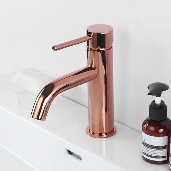 bathroom sink faucets rose gold brass basin faucet single handle deck mounted and cold water mixer tap1
bathroom sink faucets rose gold brass basin faucet single handle deck mounted and cold water mixer tap1