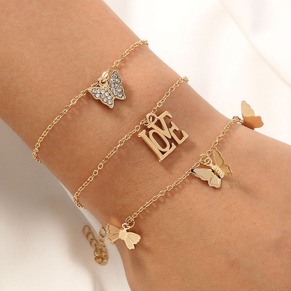 multilayer butterfly bohemian bracelets & bangles set vintage gold boho charm bracelet for women jewelry accessories, Black
multilayer butterfly bohemian bracelets & bangles set vintage gold boho charm bracelet for women jewelry accessories, Black