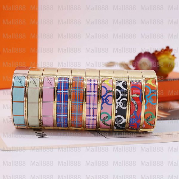 enamel colorful womans bangle bracelet 18k gold plated fashion jewelry female bracelets 10 color optional party anniversary gift with box, Black
enamel colorful womans bangle bracelet 18k gold plated fashion jewelry female bracelets 10 color optional party anniversary gift with box, Black