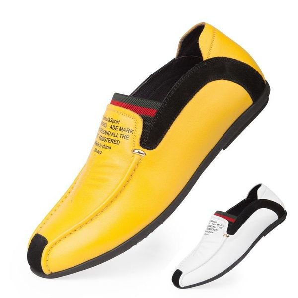 dress shoes shoes, high-grade leather, cowhide, business soft trendy yellow and white, one foot driving, Black
dress shoes shoes, high-grade leather, cowhide, business soft trendy yellow and white, one foot driving, Black