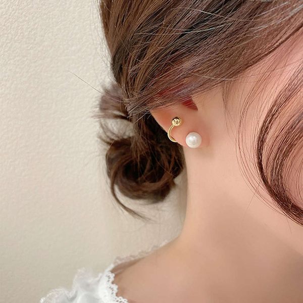 korean simple design 2021 new s925 silver needle baroque pearl earrings for women, Black
korean simple design 2021 new s925 silver needle baroque pearl earrings for women, Black