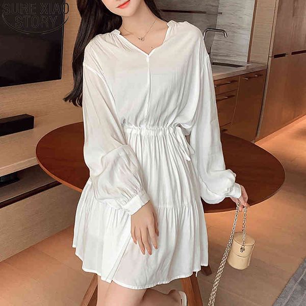 women autumn korean lady temperament simple long sleeve mini dress drawstring v-neck high waist dresses 11421 210417, Black;gray
women autumn korean lady temperament simple long sleeve mini dress drawstring v-neck high waist dresses 11421 210417, Black;gray