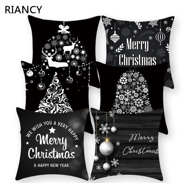 christmas decorations decoration black white elk letter pattern 45*45cm polyester pillow case sofa home decor soft throw pillowcover 40977
christmas decorations decoration black white elk letter pattern 45*45cm polyester pillow case sofa home decor soft throw pillowcover 40977