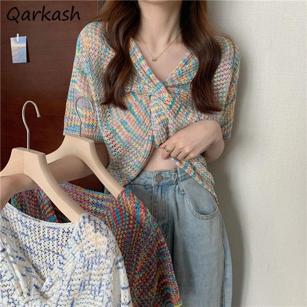 women's t-shirt short sleeve t-shirts women print design french style summer thin knitted crop v-neck harajuku college fashion soft fem, White
women's t-shirt short sleeve t-shirts women print design french style summer thin knitted crop v-neck harajuku college fashion soft fem, White