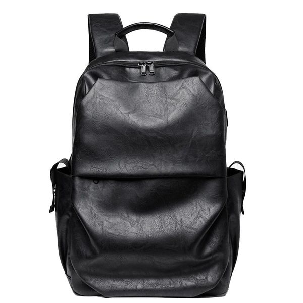 backpack fashion pu leather men lapbag travel women backpacks college student book school bags 2021
backpack fashion pu leather men lapbag travel women backpacks college student book school bags 2021