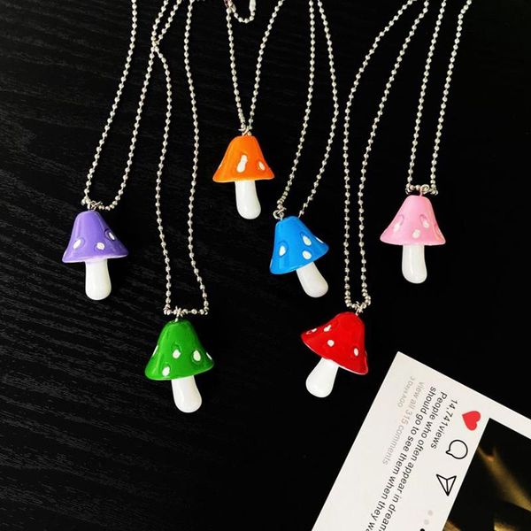 chains fashion cartoon color mushroom pearl necklace sweet korean chain prensent for girls women collar accessary, Silver
chains fashion cartoon color mushroom pearl necklace sweet korean chain prensent for girls women collar accessary, Silver