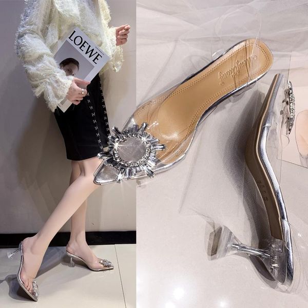 women pumps 2021 party brand fashion shoes for ladytransparent high heels pointed toe slip-on wedding women's flip flops dress, Black
women pumps 2021 party brand fashion shoes for ladytransparent high heels pointed toe slip-on wedding women's flip flops dress, Black