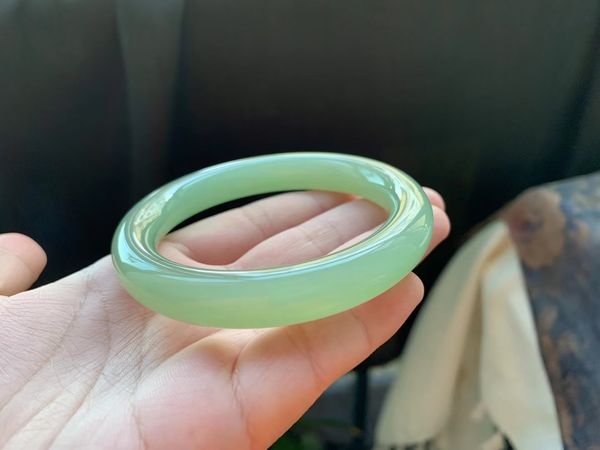 100% hetian jade round bangle women's bracelets girl's jewelry women wedding jewel b916006 ice lake water green, Black
100% hetian jade round bangle women's bracelets girl's jewelry women wedding jewel b916006 ice lake water green, Black