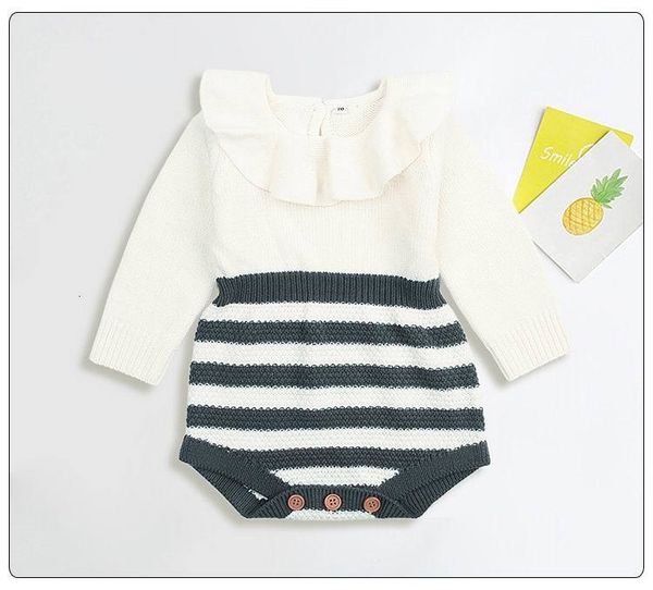 rompers retail baby girl bodysuits spring autumn peter pan collar stripe knitted cotton long sleeve overalls kids clothing mmx001 6nzs, Blue
rompers retail baby girl bodysuits spring autumn peter pan collar stripe knitted cotton long sleeve overalls kids clothing mmx001 6nzs, Blue