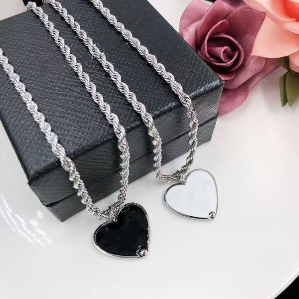 european and american big letter necklace love black white wave clavicle chain female fast delivery, Silver
european and american big letter necklace love black white wave clavicle chain female fast delivery, Silver