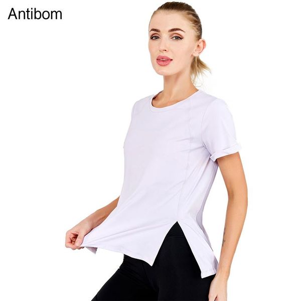 yoga outfit antibom woman t-shirts short sleeve fitness sports quick dry loose polyester fabric solid clothes female breathable
yoga outfit antibom woman t-shirts short sleeve fitness sports quick dry loose polyester fabric solid clothes female breathable