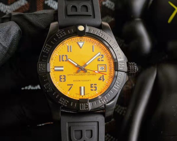 men's watch avenger series automatic mechanical movement 43*13mm arch bridge reinforced glass thailand rubber watchband waterproof supe, Slivery;brown
men's watch avenger series automatic mechanical movement 43*13mm arch bridge reinforced glass thailand rubber watchband waterproof supe, Slivery;brown