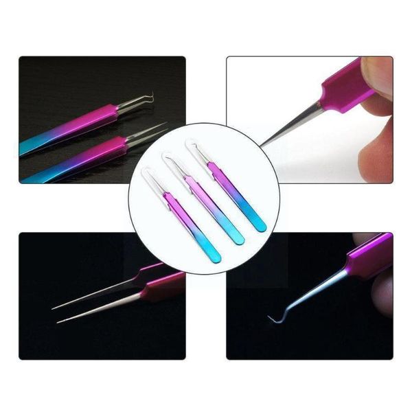 eyebrow tools & stencils 3types steel acne needles pick blackhead needle eye tweezers false fake lashes pointed extension nippers clip w9i4
eyebrow tools & stencils 3types steel acne needles pick blackhead needle eye tweezers false fake lashes pointed extension nippers clip w9i4