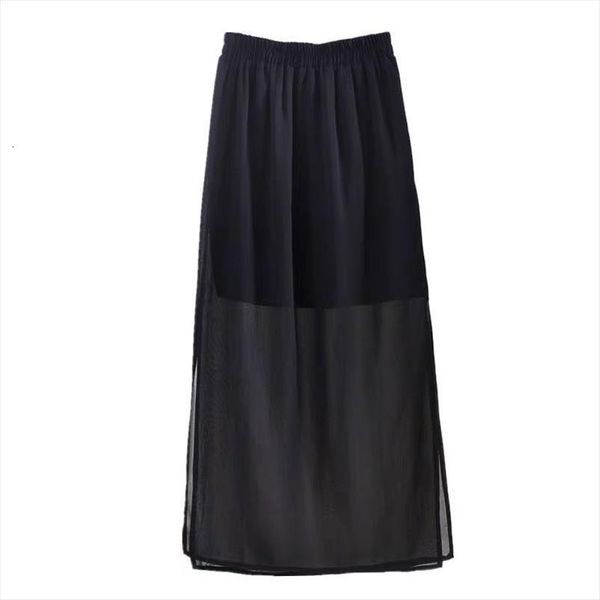solid chiffon long womens skirts ankle length beach casual loose straight split plus size buttoms l 7xl 8xl, Black
solid chiffon long womens skirts ankle length beach casual loose straight split plus size buttoms l 7xl 8xl, Black