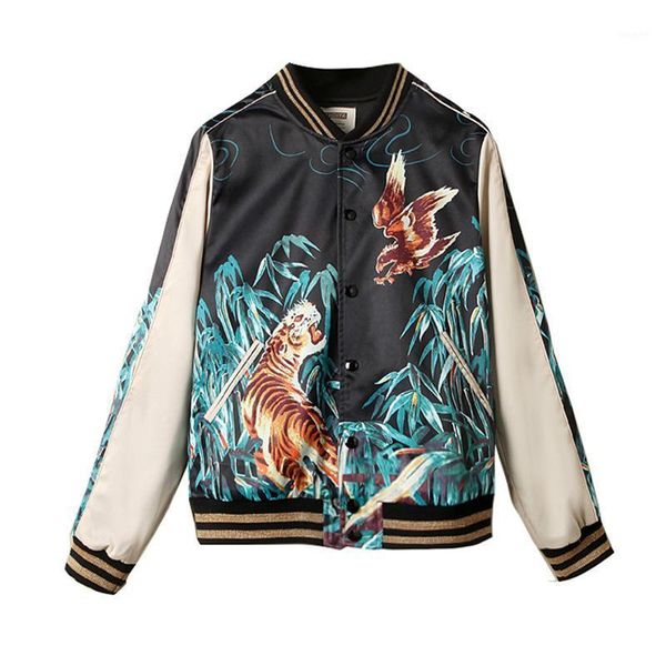 men's jackets jacket men women tiger eagle print like silk yokosuka souvenir coat sukajan streetwear autumn clothing girls, Black;brown
men's jackets jacket men women tiger eagle print like silk yokosuka souvenir coat sukajan streetwear autumn clothing girls, Black;brown