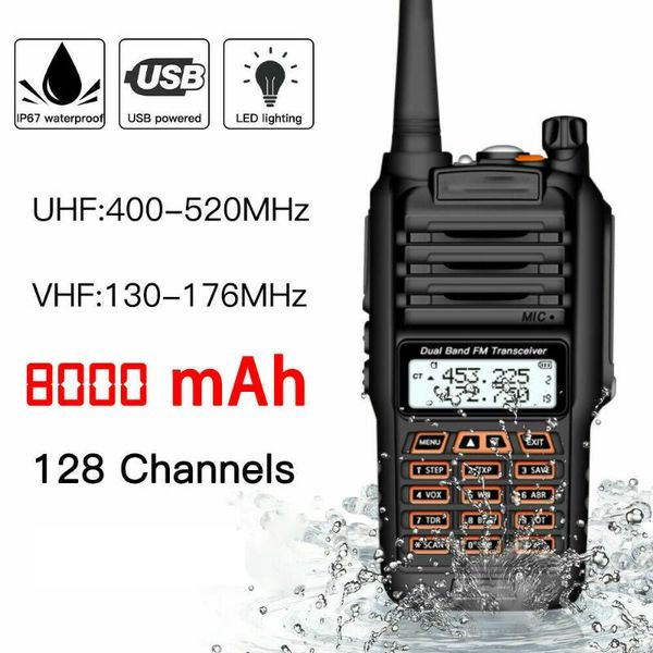 talkie walkie uhf ip67 waterproof two way radio station walkie-talkie eu / us plug with lcd screen
talkie walkie uhf ip67 waterproof two way radio station walkie-talkie eu / us plug with lcd screen