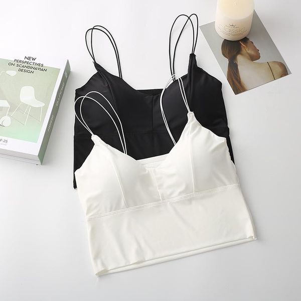 women's tanks & camis women halter crop with cup transverse thin stripe solid underwear camisole lingerie street club body, White
women's tanks & camis women halter crop with cup transverse thin stripe solid underwear camisole lingerie street club body, White