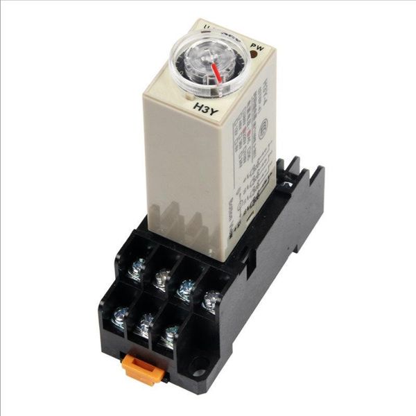 smart home control 24-220vac/vdc time relay delay range 0s-60m knob switch ,no base,power on h3y-2
smart home control 24-220vac/vdc time relay delay range 0s-60m knob switch ,no base,power on h3y-2