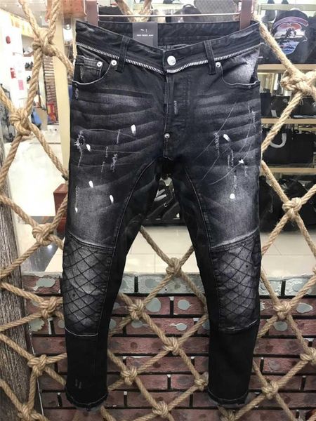DSQ FW20 New Arrival Top Quality Designer Men Denim Cool Guy Jeans Embroidery Pants Fashion Holes Trousers I NKP DSQ DSQ2 GXA, Blue
DSQ FW20 New Arrival Top Quality Designer Men Denim Cool Guy Jeans Embroidery Pants Fashion Holes Trousers I NKP DSQ DSQ2 GXA, Blue