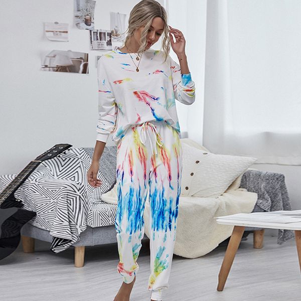 womens autumn and winter clothing tie dye printed hoodie two-piece suit fashion suit female leisure, Gray
womens autumn and winter clothing tie dye printed hoodie two-piece suit fashion suit female leisure, Gray