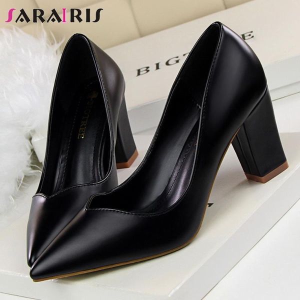 dress shoes sarairis fashion female high heel casual office pumps spring women wedding bridal pointed toe slip on woman, Black
dress shoes sarairis fashion female high heel casual office pumps spring women wedding bridal pointed toe slip on woman, Black