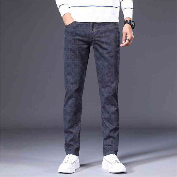 6 color classic men's plaid casual pants spring fashion business 98% cotton stretch straight trousers male brand 210715, Black
6 color classic men's plaid casual pants spring fashion business 98% cotton stretch straight trousers male brand 210715, Black