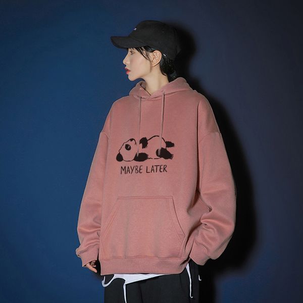 panda print women oversize hoodies sweatshirt lace up long sleeve female hooded casual spring autumn sweatshirts 210518, Black
panda print women oversize hoodies sweatshirt lace up long sleeve female hooded casual spring autumn sweatshirts 210518, Black
