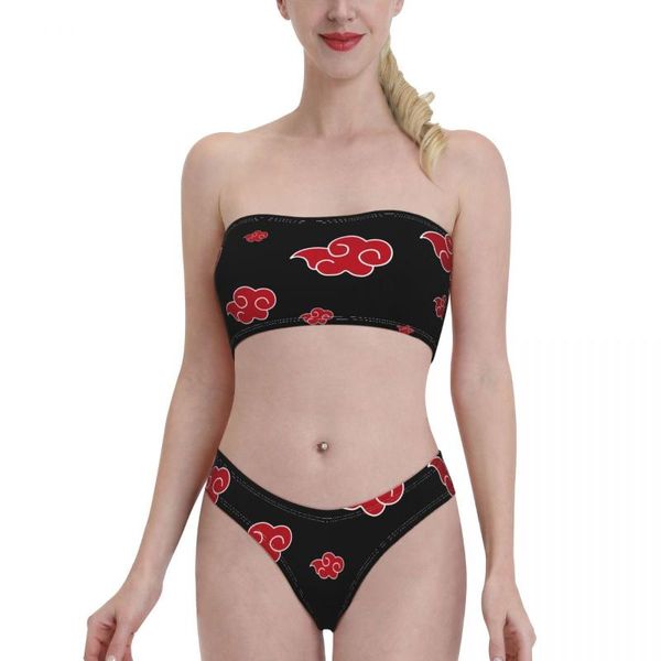 women's swimwear japanese anime akatsuki uchiha sasuke bandeaukini 2021 bandeau swimsuit bikinis for women young girl, White;black
women's swimwear japanese anime akatsuki uchiha sasuke bandeaukini 2021 bandeau swimsuit bikinis for women young girl, White;black