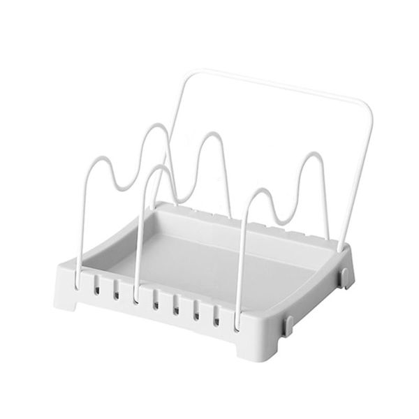 storage organizer pan cutting board holder shelf adjustable pot lid rack convenient multifunction white gray safe kitchen & organization
storage organizer pan cutting board holder shelf adjustable pot lid rack convenient multifunction white gray safe kitchen & organization