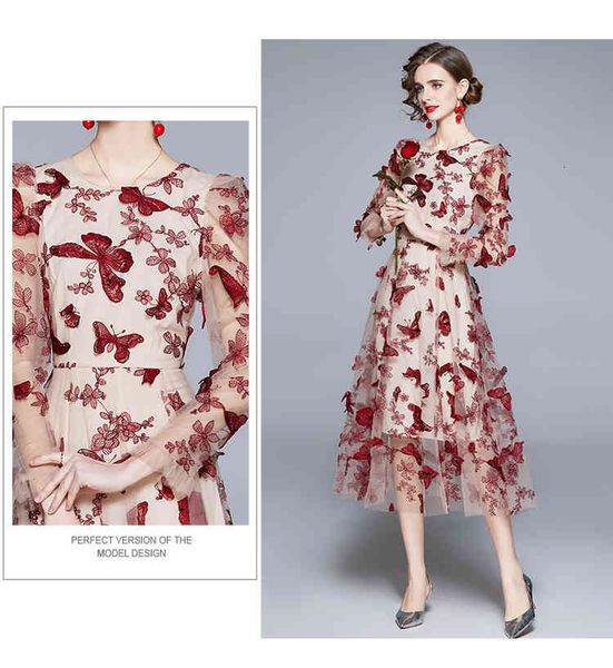 casual dresses summer runway dress women's fashion puff sleeves butterfly embroidery mesh ruffles vintage 7rhm, Black;gray
casual dresses summer runway dress women's fashion puff sleeves butterfly embroidery mesh ruffles vintage 7rhm, Black;gray