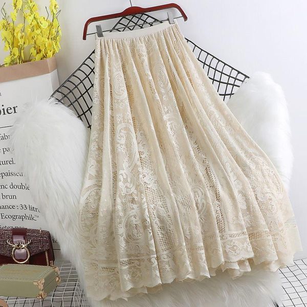 skirts women 2021 summer fashion skirt female loose high waist sweet lace midi ladies elegant casual pleated a-line t177, Black
skirts women 2021 summer fashion skirt female loose high waist sweet lace midi ladies elegant casual pleated a-line t177, Black