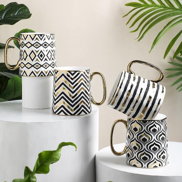 mugs nordic geometri ceramic coffee gold and black personalized breakfast cups for tea milk water unique office mug luxury gifts
mugs nordic geometri ceramic coffee gold and black personalized breakfast cups for tea milk water unique office mug luxury gifts