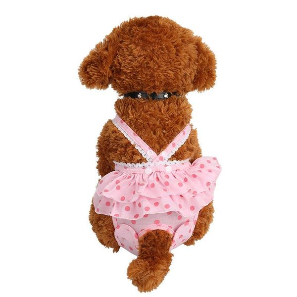dog apparel pet physiological pants menstrual dot skirt teddy sweet bib for female puppy washable diaper
dog apparel pet physiological pants menstrual dot skirt teddy sweet bib for female puppy washable diaper