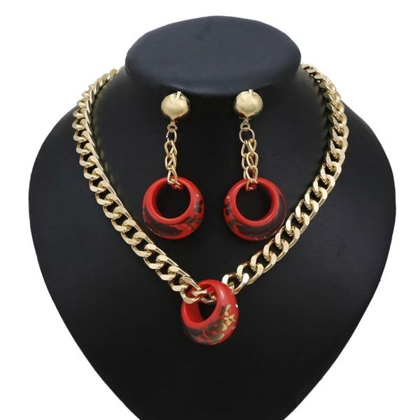 earrings & necklace colorful stainless steel resin jewelry set the price is close to people deeply loved by women sets, Silver
earrings & necklace colorful stainless steel resin jewelry set the price is close to people deeply loved by women sets, Silver