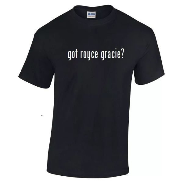 Got Royce Gracie T-Shirt Black White Tee Shirt Cotton MMA BJJ Jiu Jitsu, White;black
Got Royce Gracie T-Shirt Black White Tee Shirt Cotton MMA BJJ Jiu Jitsu, White;black