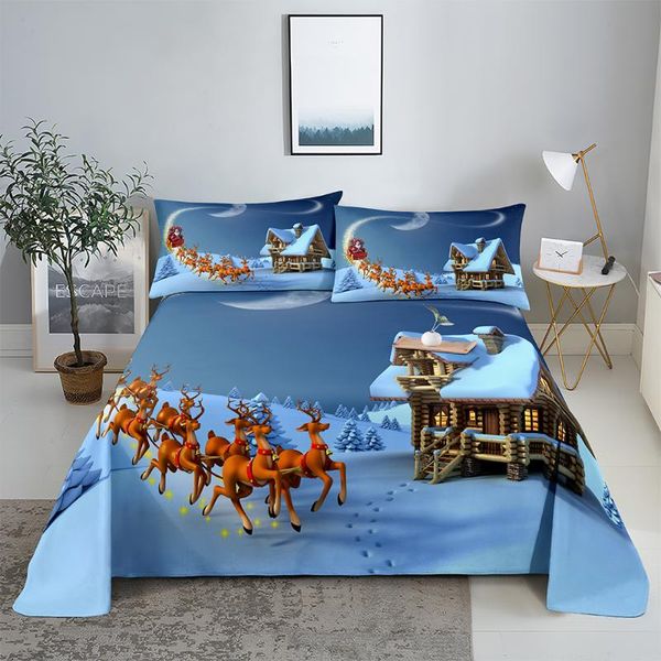 sheets & sets elk snow house 0.9/1.2/1.5/1.8/2.0m digital printing polyester bed flat sheet with case print bedding set
sheets & sets elk snow house 0.9/1.2/1.5/1.8/2.0m digital printing polyester bed flat sheet with case print bedding set