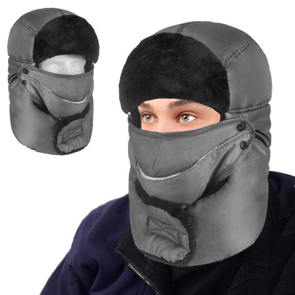 cycling caps & masks men's trapper hat winter cold-proof thickened warmth hats warm with ear flaps windproof for men and women, Black
cycling caps & masks men's trapper hat winter cold-proof thickened warmth hats warm with ear flaps windproof for men and women, Black
