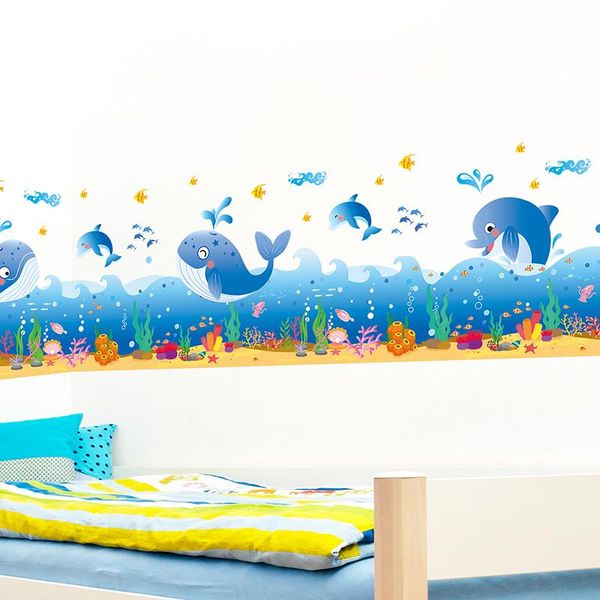 wall stickers whales dolphins diy ocean seagrass art for kids rooms children nursery bathroom home baseboard decoration
wall stickers whales dolphins diy ocean seagrass art for kids rooms children nursery bathroom home baseboard decoration