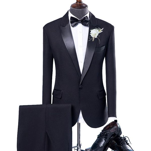 men's suits & blazers 2022 brand black mens classic groom wedding suit 2 pieces set formal prom dinner blazer dress tuxedo slim fit jac, White;black
men's suits & blazers 2022 brand black mens classic groom wedding suit 2 pieces set formal prom dinner blazer dress tuxedo slim fit jac, White;black