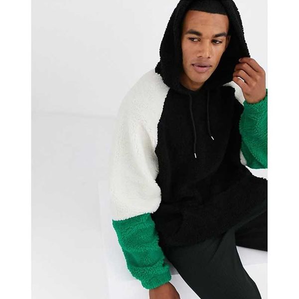 fan trend men's pullover sweater 2020 spring and autumn new loose hooded long sleeved plush coat, Black
fan trend men's pullover sweater 2020 spring and autumn new loose hooded long sleeved plush coat, Black