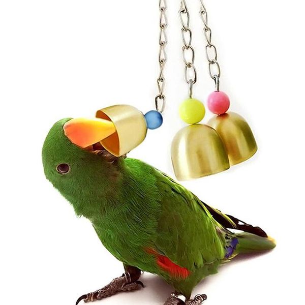 other bird supplies parrot bells molar toy copper stand decoration safety simple parrots toys brinquedo papagaio
other bird supplies parrot bells molar toy copper stand decoration safety simple parrots toys brinquedo papagaio