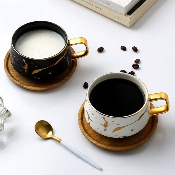 mugs nordic style gold ceramic mug office with saucer coffee cup black/white water breakfast milk kitchen accessories
mugs nordic style gold ceramic mug office with saucer coffee cup black/white water breakfast milk kitchen accessories