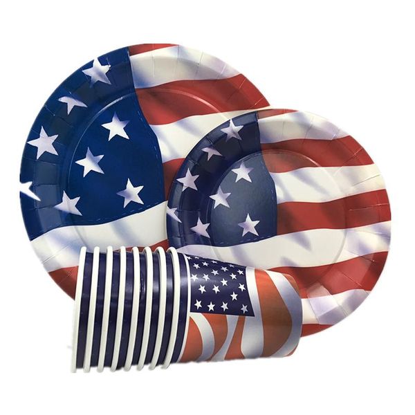 disposable dinnerware omilut 4th of july independence day decor american tableware set usa plates/cups/paper
disposable dinnerware omilut 4th of july independence day decor american tableware set usa plates/cups/paper