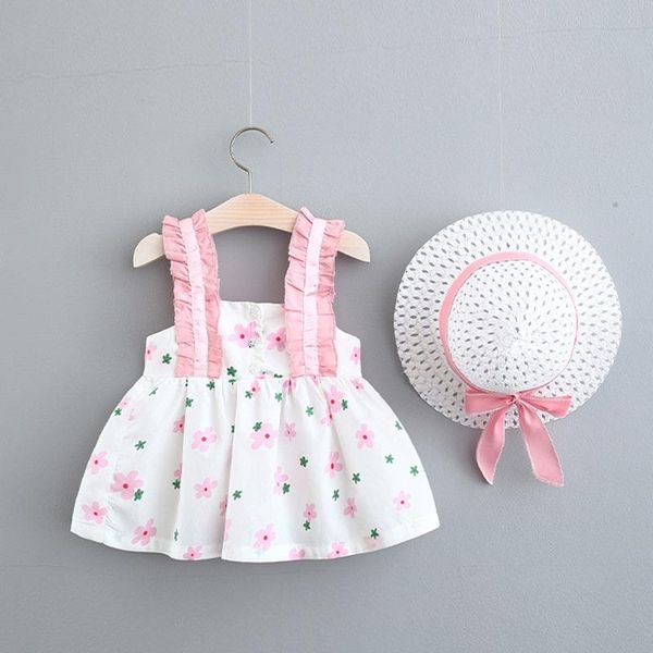 summer girls baby dress toddler sleeveless floral print vestidos born sweet holiday beach clothing with hats dresses girl's, Red;yellow
summer girls baby dress toddler sleeveless floral print vestidos born sweet holiday beach clothing with hats dresses girl's, Red;yellow