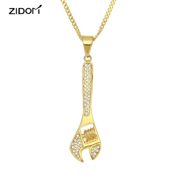 pendant necklaces 2021 arrived stainless steel spanner shape men hip hop fashion hiphop iced out necklace gifts, Silver
pendant necklaces 2021 arrived stainless steel spanner shape men hip hop fashion hiphop iced out necklace gifts, Silver