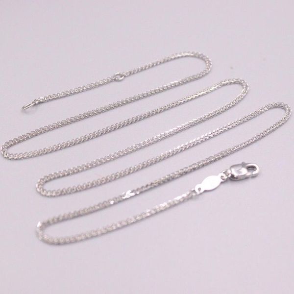 chains fine pure platinum pt950 chain women 1.1mm wheat link necklace 18inch 3.8-4.2g, Silver
chains fine pure platinum pt950 chain women 1.1mm wheat link necklace 18inch 3.8-4.2g, Silver