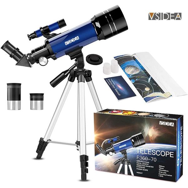 telescope & binoculars for kids beginners adults, 70mm astronomy refractor with adjustable tripod - perfect gift
telescope & binoculars for kids beginners adults, 70mm astronomy refractor with adjustable tripod - perfect gift