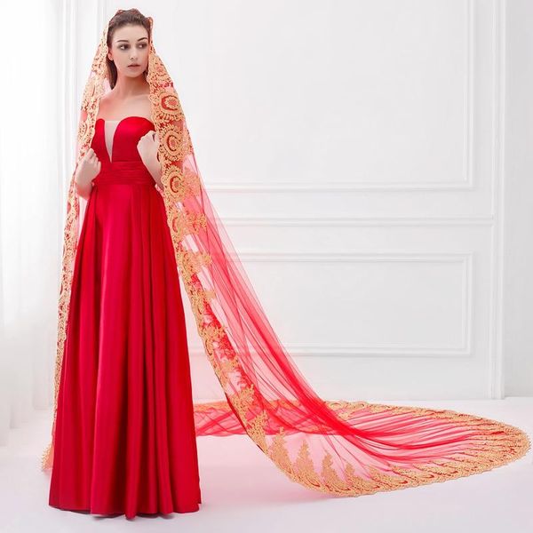 bridal veils romantic lace edge veil 2021 white ivory red 3.5 meter wedding veu de noiva bride sluier vestido, Black
bridal veils romantic lace edge veil 2021 white ivory red 3.5 meter wedding veu de noiva bride sluier vestido, Black