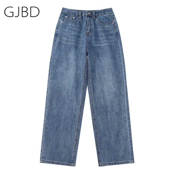 women's jeans 2021 spring casual harajuku streetwear high waist trouser versatile vintage baggy female straight pants for, Blue
women's jeans 2021 spring casual harajuku streetwear high waist trouser versatile vintage baggy female straight pants for, Blue